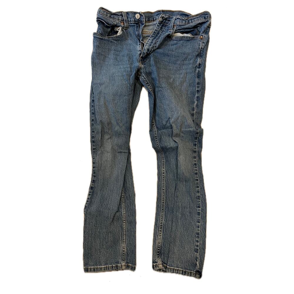 Levi's 505 Regular Straight Leg Jeans Mens 34x32